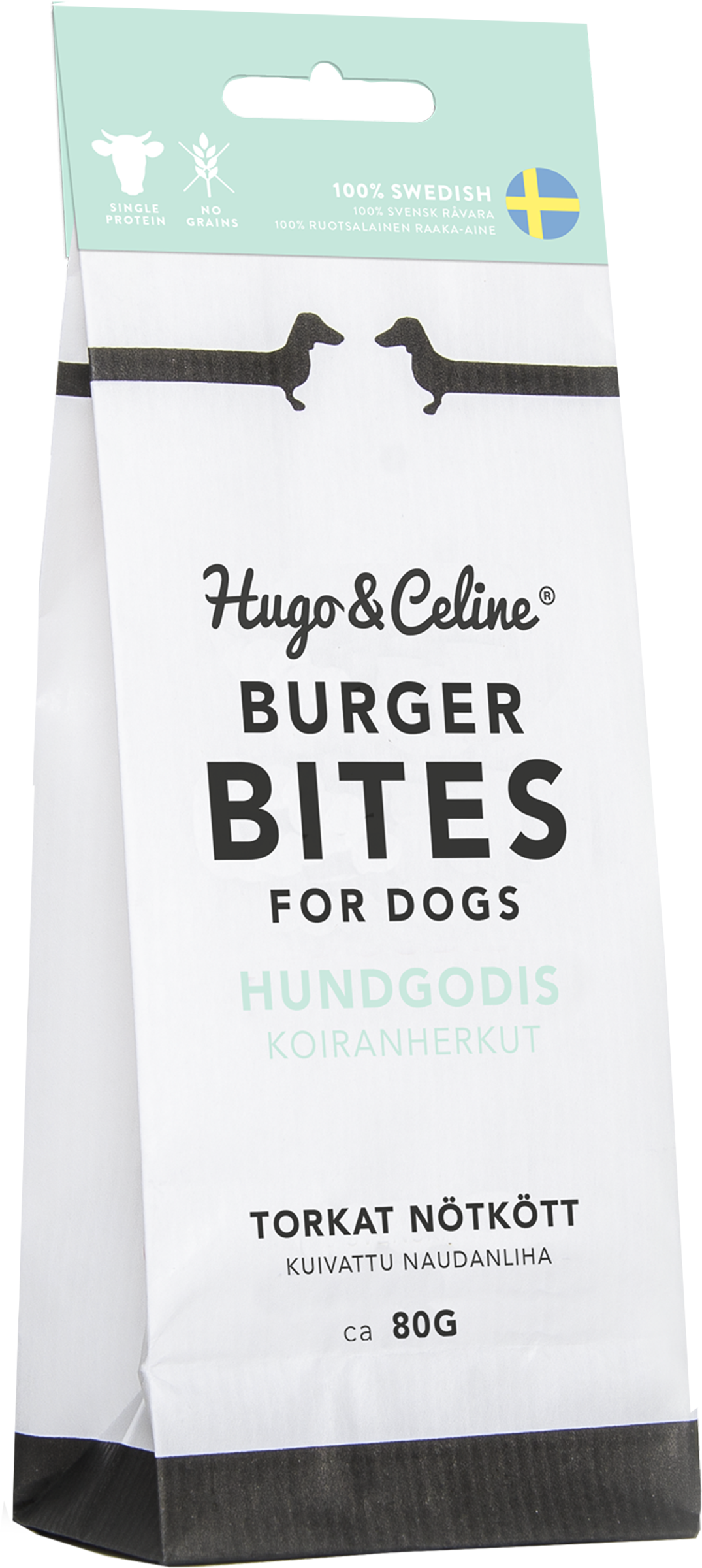 Hugo & Celine Burger Bites 80 g