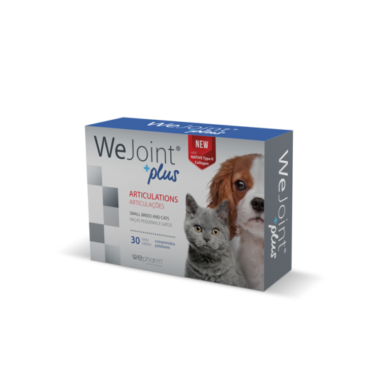 Wepharm WeJoint Plus Small Breed & Cat 30 tuggtabletter