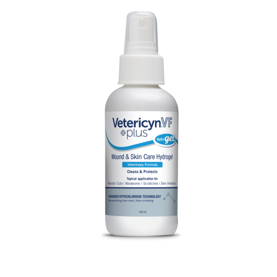 Vetericyn VF+ Antimicrobial Wound & Skin Hydrogel 120 ml