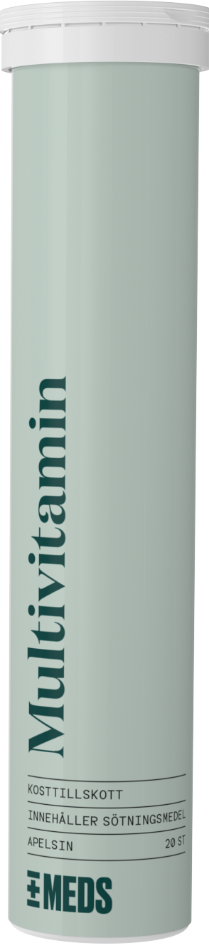 MEDS Multivitamin Brus Apelsin 20 st