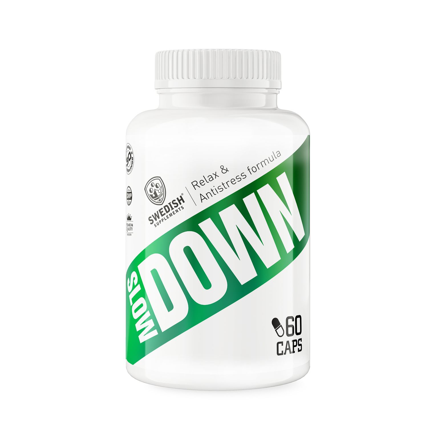 Swedish Supplements Slowdown Relax & Sleep 90 kapslar