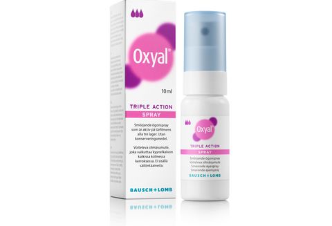 Oxyal Triple Action ögonspray 10 ml