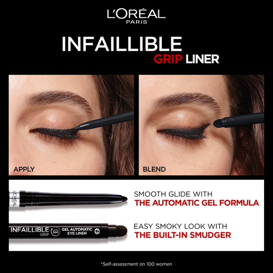 L'Oréal Paris Infaillible Grip 36H Gel Automatic Eyeliner Taupe Grey 3