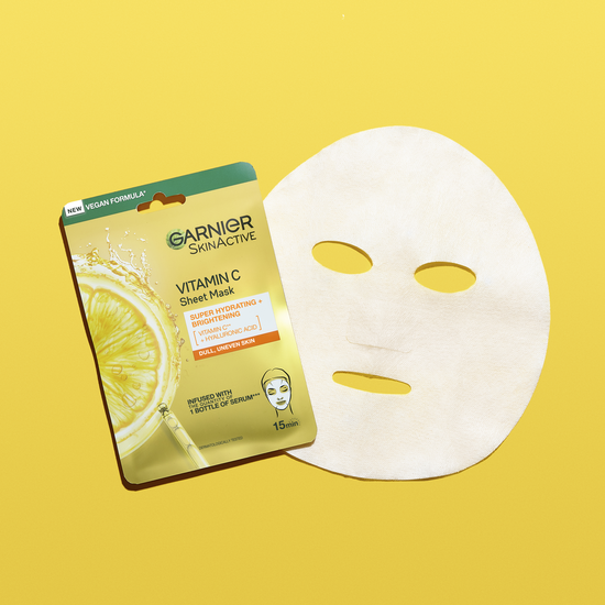 Garnier Skin Active Vitamin C Sheet Mask Super Hydrating + Brightening 28 g