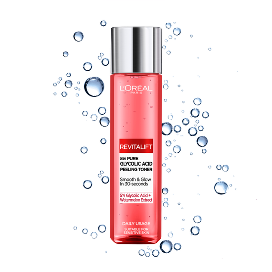 L'Oréal Paris Revitalift Peeling Toner 5% Pure Glycolic Acid 180 ml