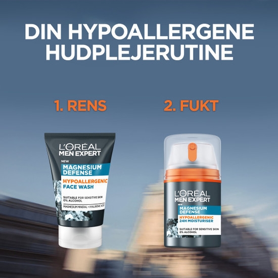 L'Oréal Paris Men Expert Magnesium Defence Hypoallergenic 24H Moisturiser 50 ml