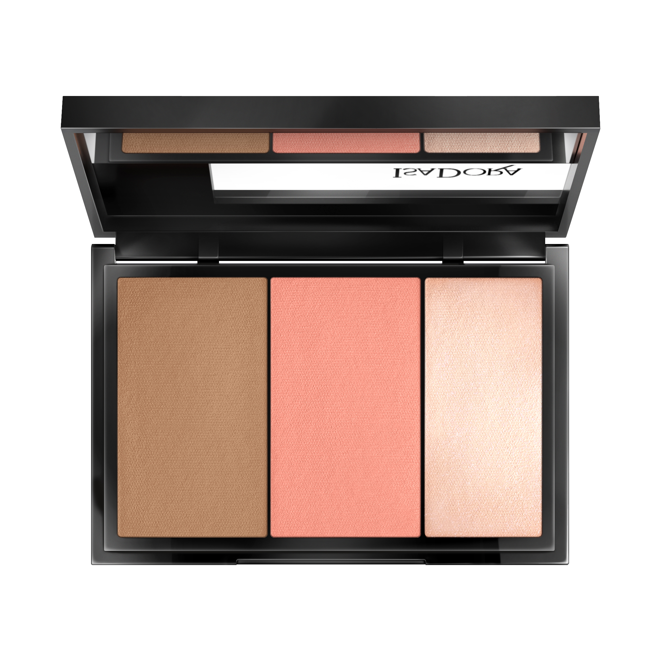 IsaDora Face Sculptor 3-in-1 Palette 60 Warm Peach