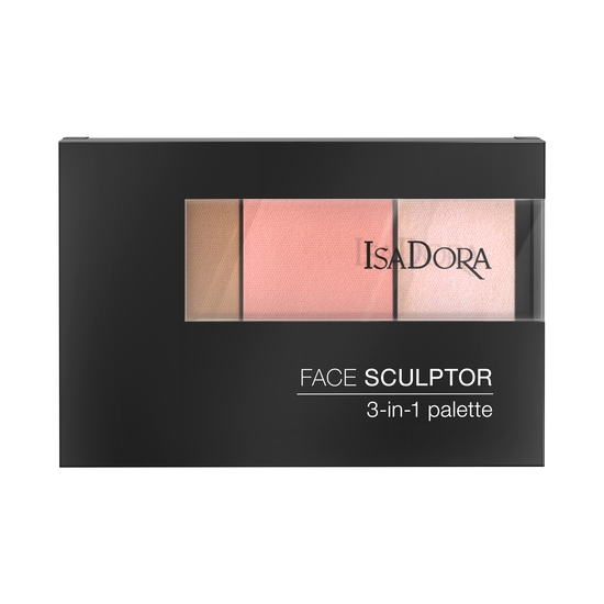 IsaDora Face Sculptor 3-in-1 Palette 62 Cool Pink