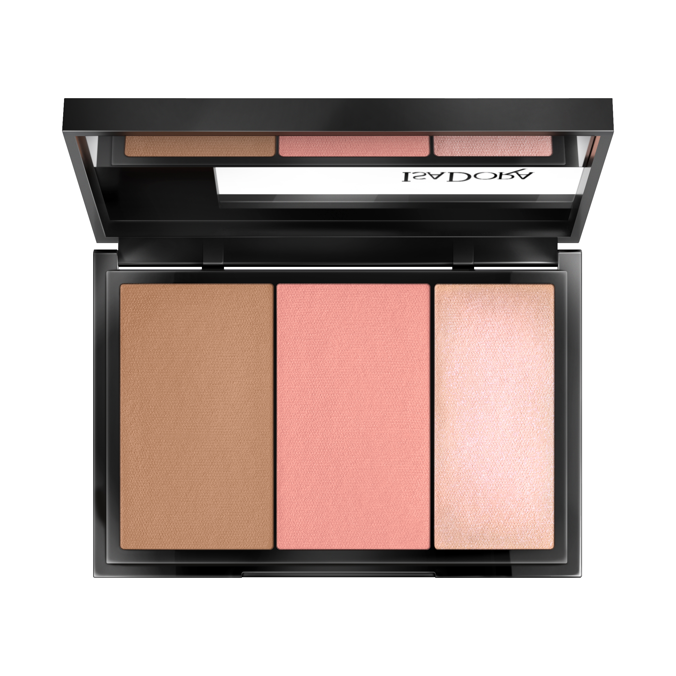 IsaDora Face Sculptor 3-in-1 Palette 62 Cool Pink