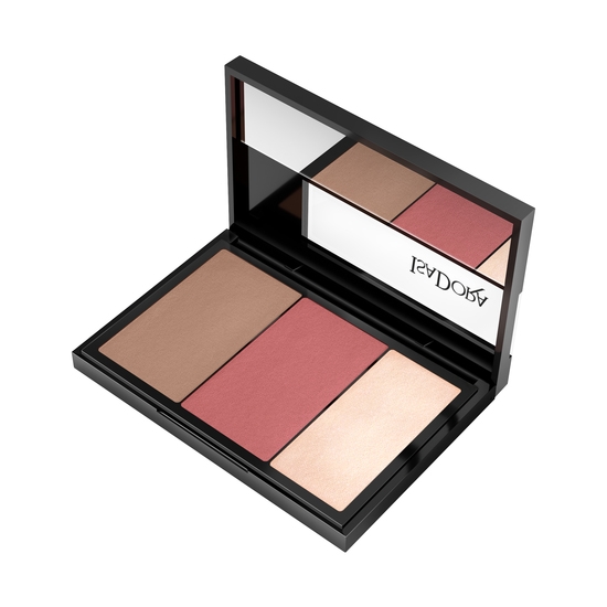 IsaDora Face Sculptor 3-in-1 Palette 63 Mauve Classic