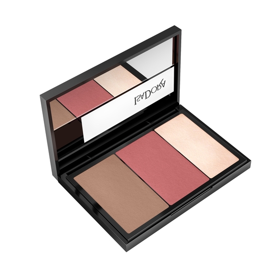 IsaDora Face Sculptor 3-in-1 Palette 63 Mauve Classic