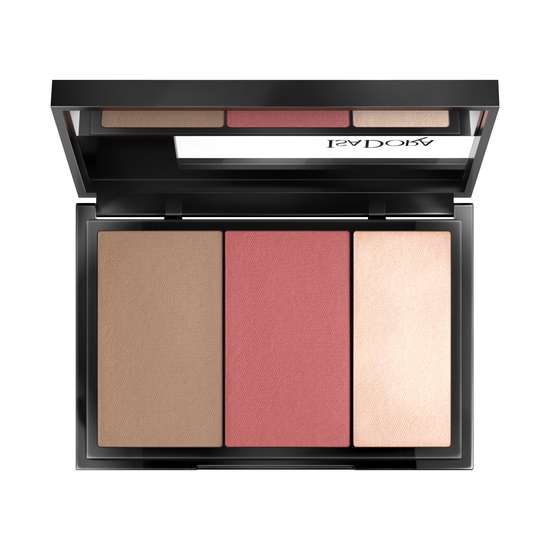 IsaDora Face Sculptor 3-in-1 Palette 63 Mauve Classic
