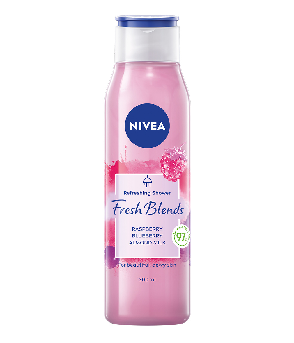 NIVEA Fresh Blends Raspberry Shower Gel 300 ml