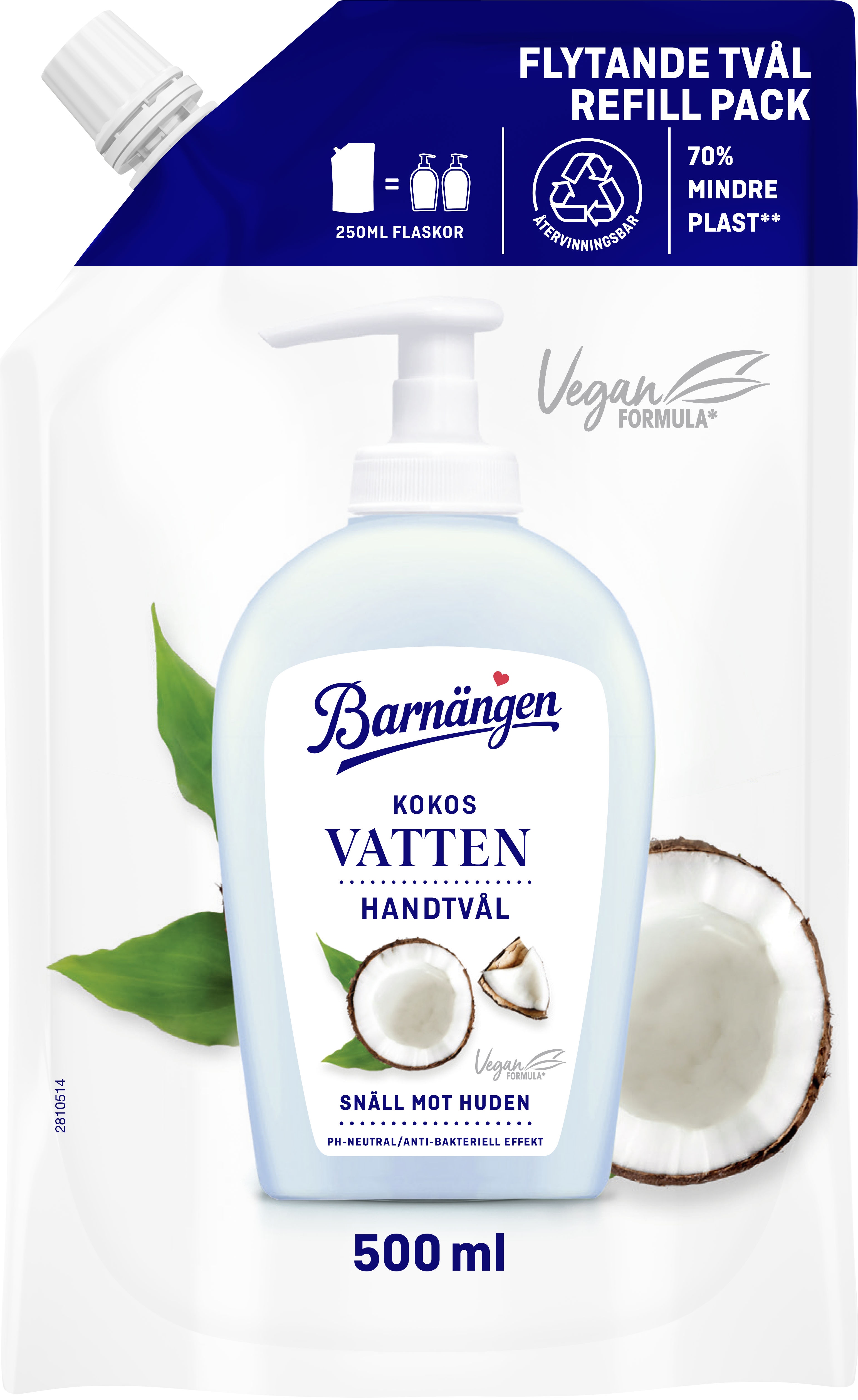 Barnängen Flytande Tvål Kokosvatten 500 ml