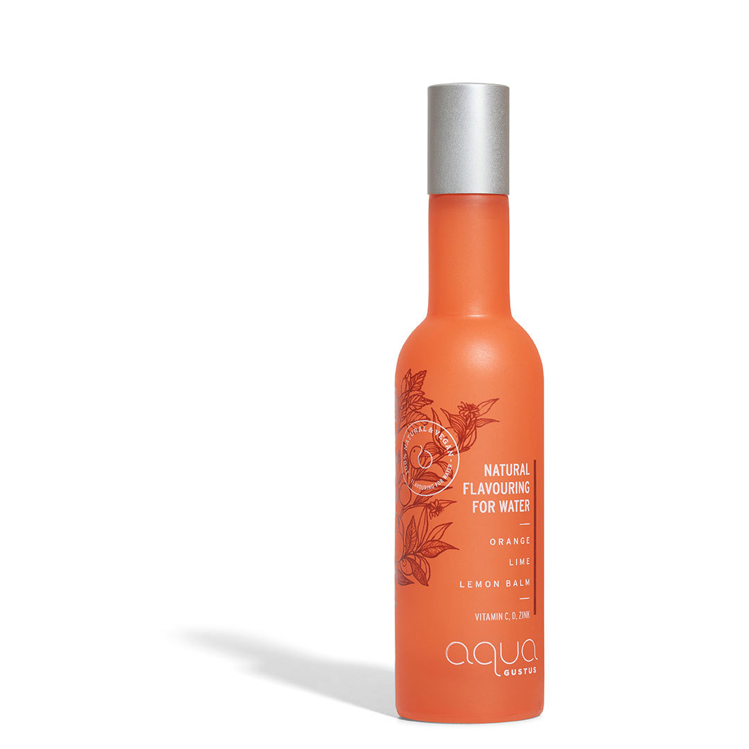 Aqua Gustus Natural Flavouring For Water Orange, Lime & Lemon Balm 50 ml