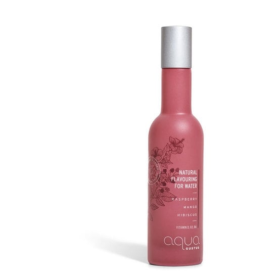 Aqua Gustus Natural Flavouring For Water Raspberry, Mango & Hibiscus 50 ml