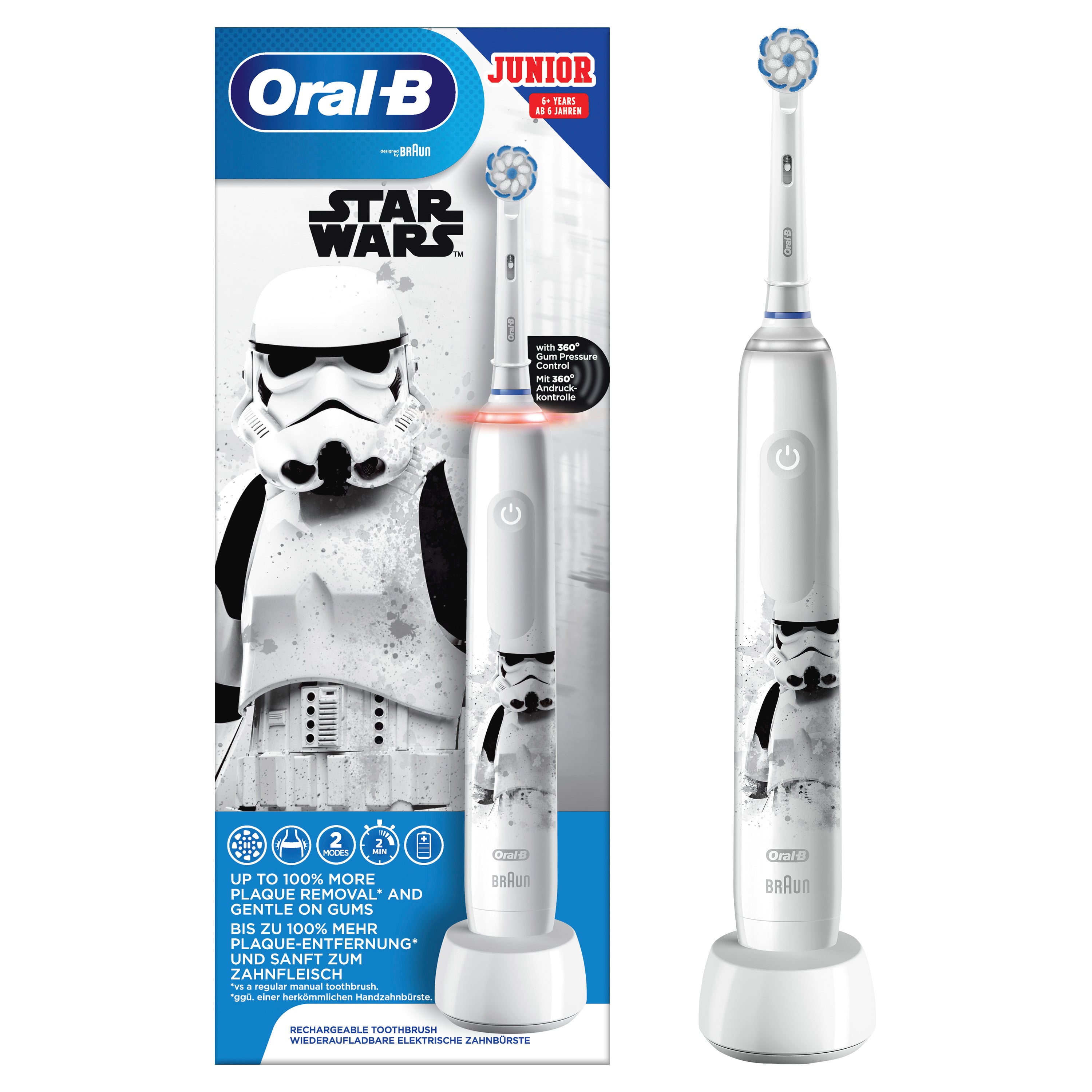 Oral-B Junior Star Wars Eltandborste 6+ år