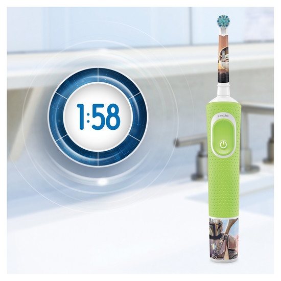 Oral-B Kids Star Wars Mandalorian Extra Soft Eltandborste 3+ år