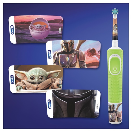 Oral-B Kids Star Wars Mandalorian Extra Soft Eltandborste 3+ år