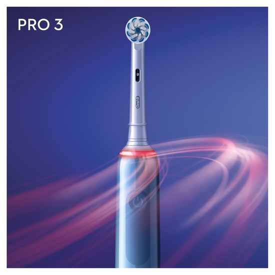 Oral-B Pro 3 3200S Sensitive Blå Eltandborste
