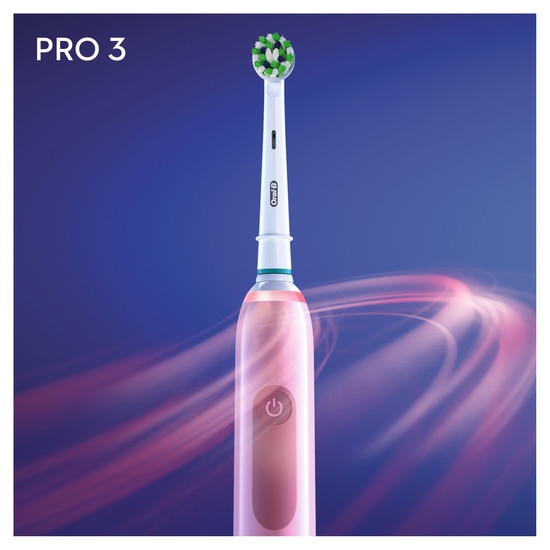 Oral-B Pro 3 3950N Svart + Rosa Eltandborste 2-Pack