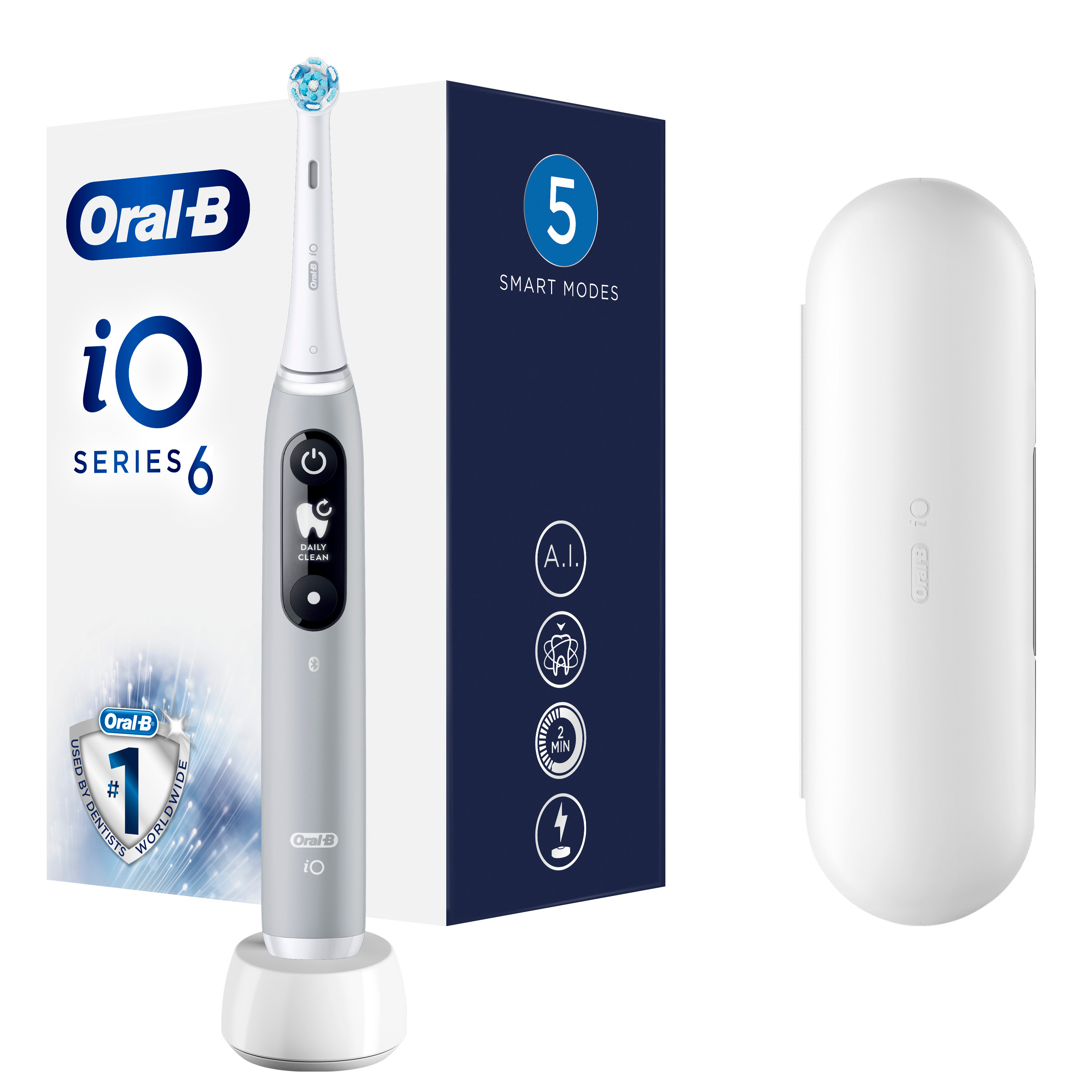 Oral-B iO6 Grey Opal  Eltandborste