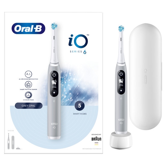 Oral-B iO6 Grey Opal  Eltandborste