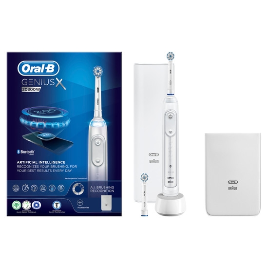 Oral-B Genius X 20300W Vit Eltandborste