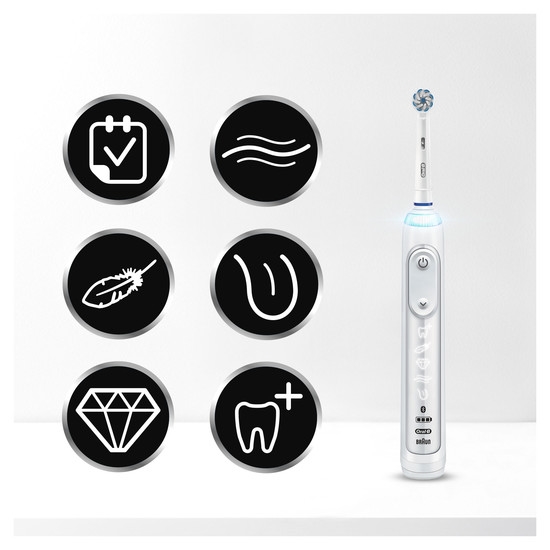 Oral-B Genius X 20300W Vit Eltandborste