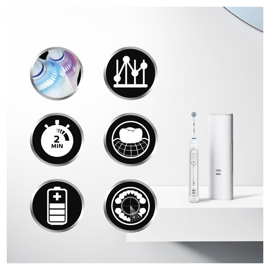 Oral-B Genius X 20300W Vit Eltandborste