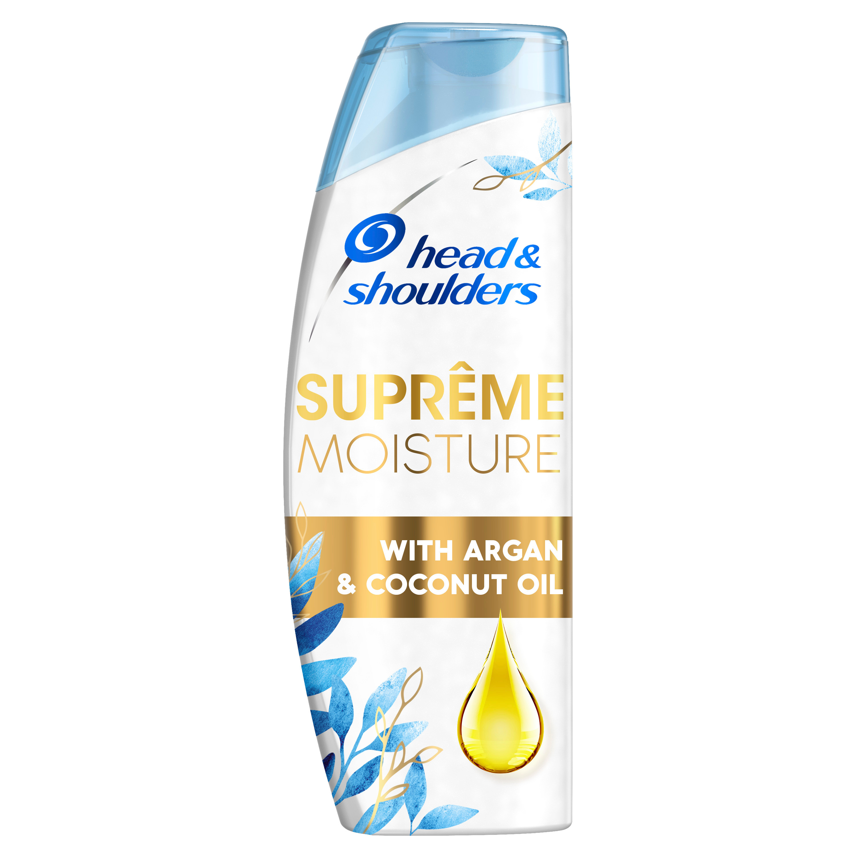 Head & Shoulders Mot mjäll Schampo Moisture Argan- och kokosolja 400 ml