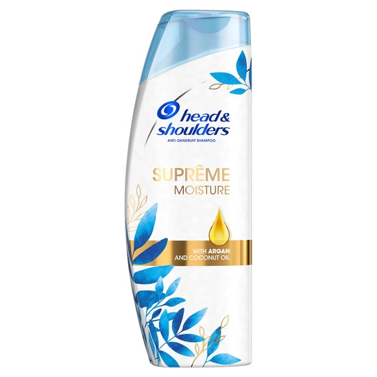 Head & Shoulders Mot mjäll Schampo Moisture Argan- och kokosolja 400 ml