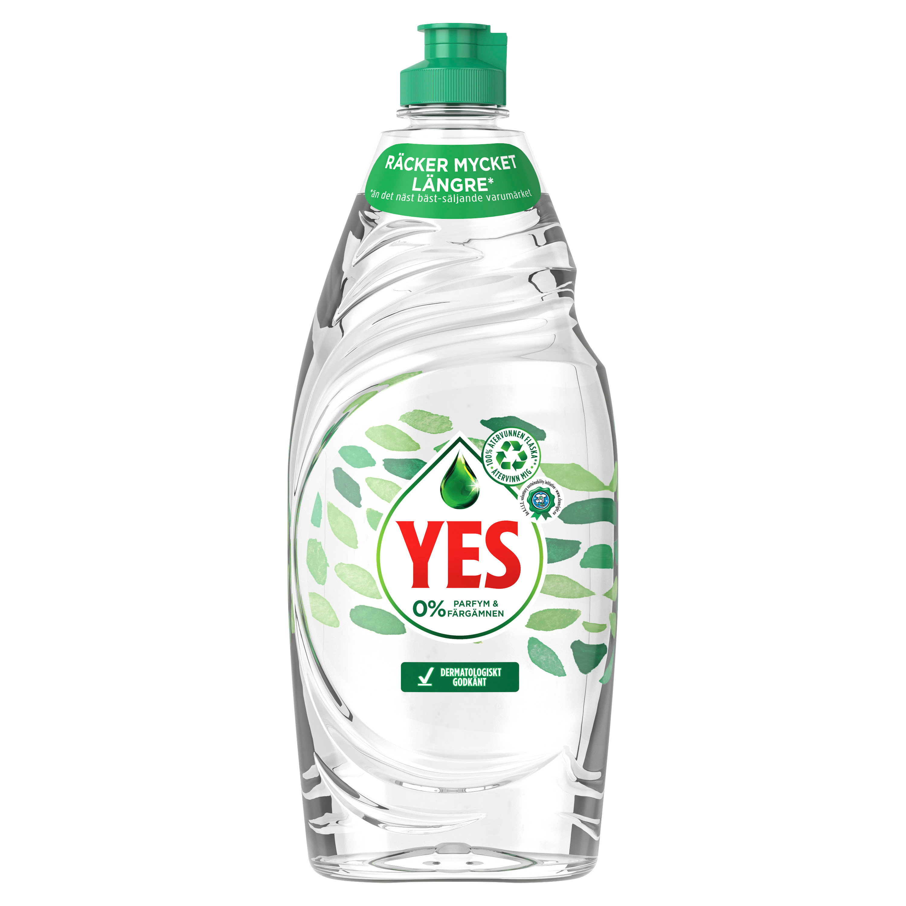 YES Pure & Clean diskmedel med 0 % parfym eller färgämnen 620 ml