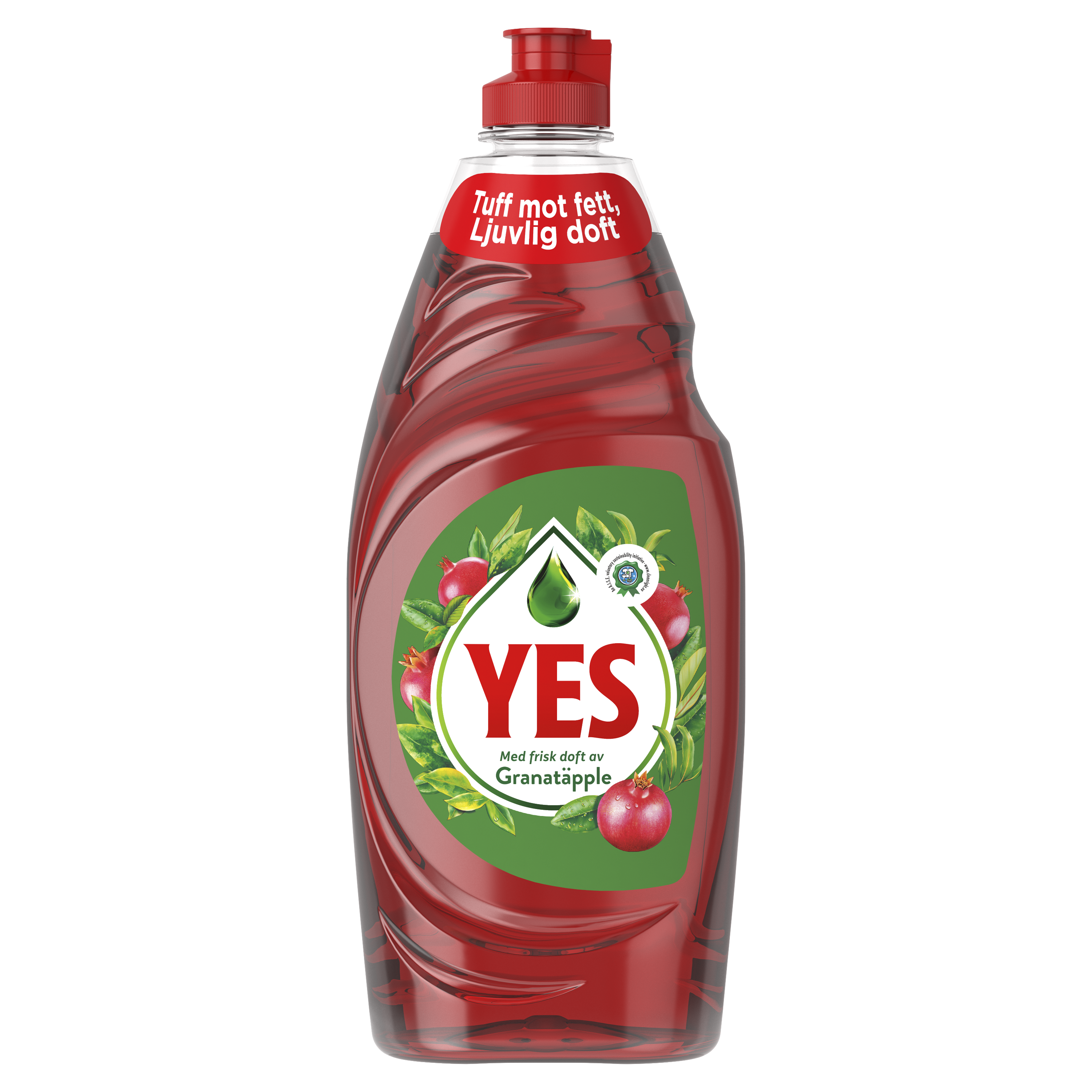 YES Diskmedel med doft av Granatäpple 650 ml