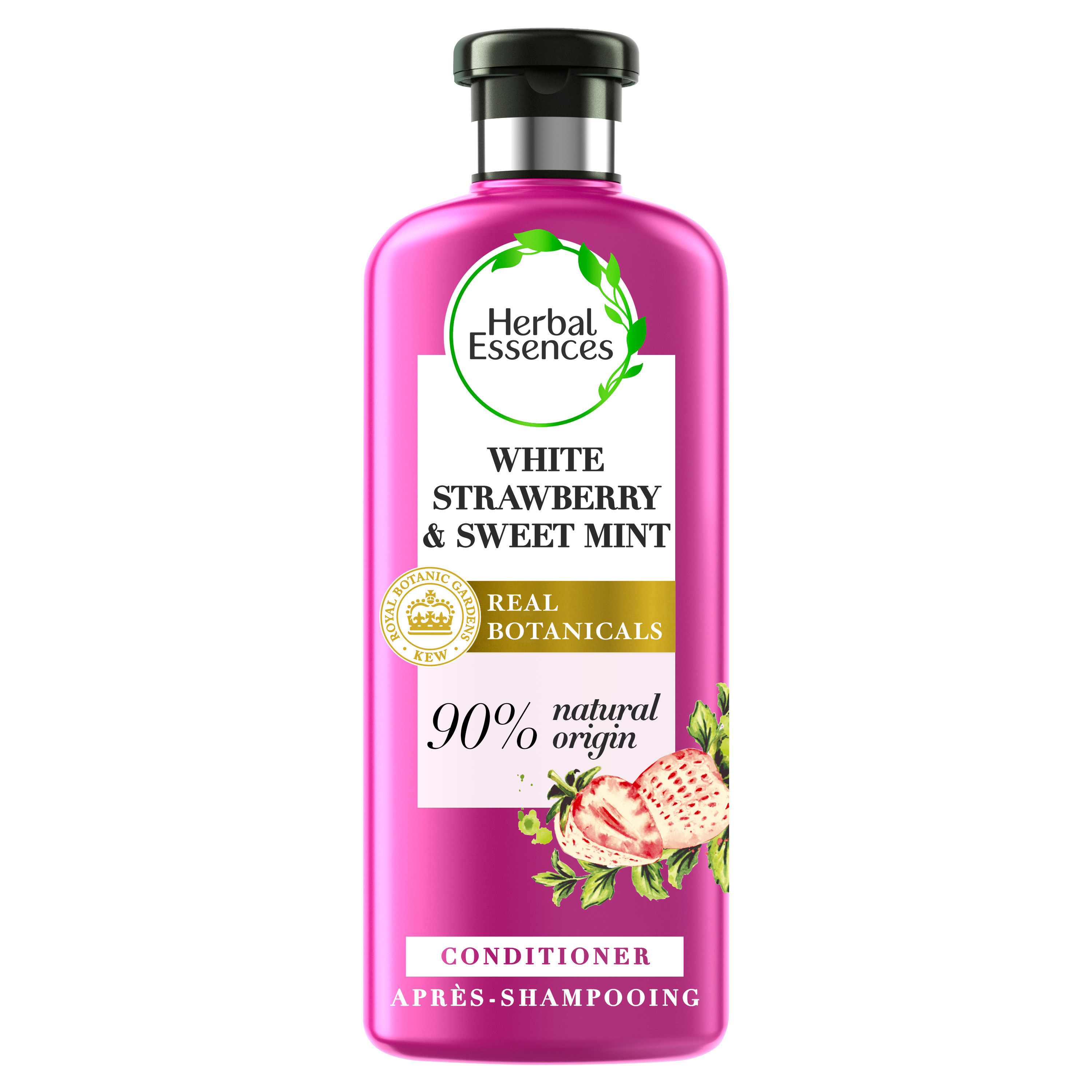 Herbal Essences Pure Balsam White Strawberry Rengör 360 ml