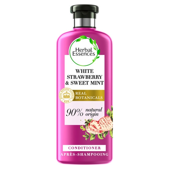 Herbal Essences Pure Balsam White Strawberry Rengör 360 ml