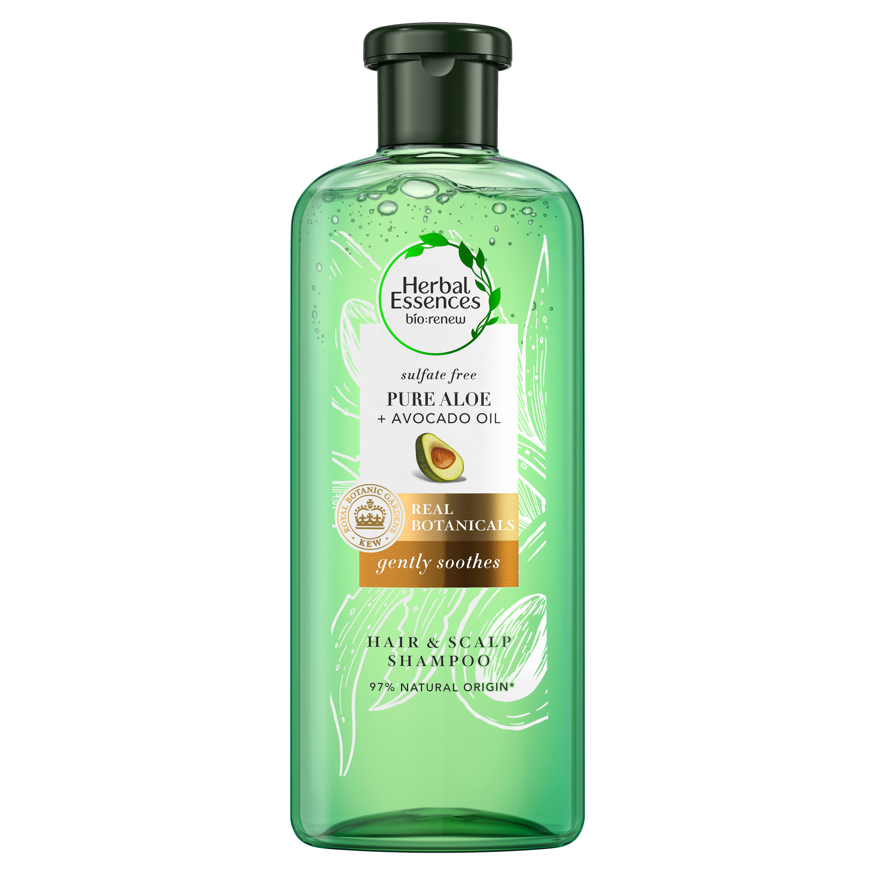 Herbal Essences Sulfate Free Schampo Aloe+Avokado-olja 380 ml