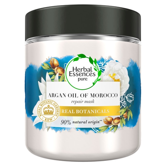 Herbal Essences Pure Hårinpackning Argan Oil Reparera 250 ml