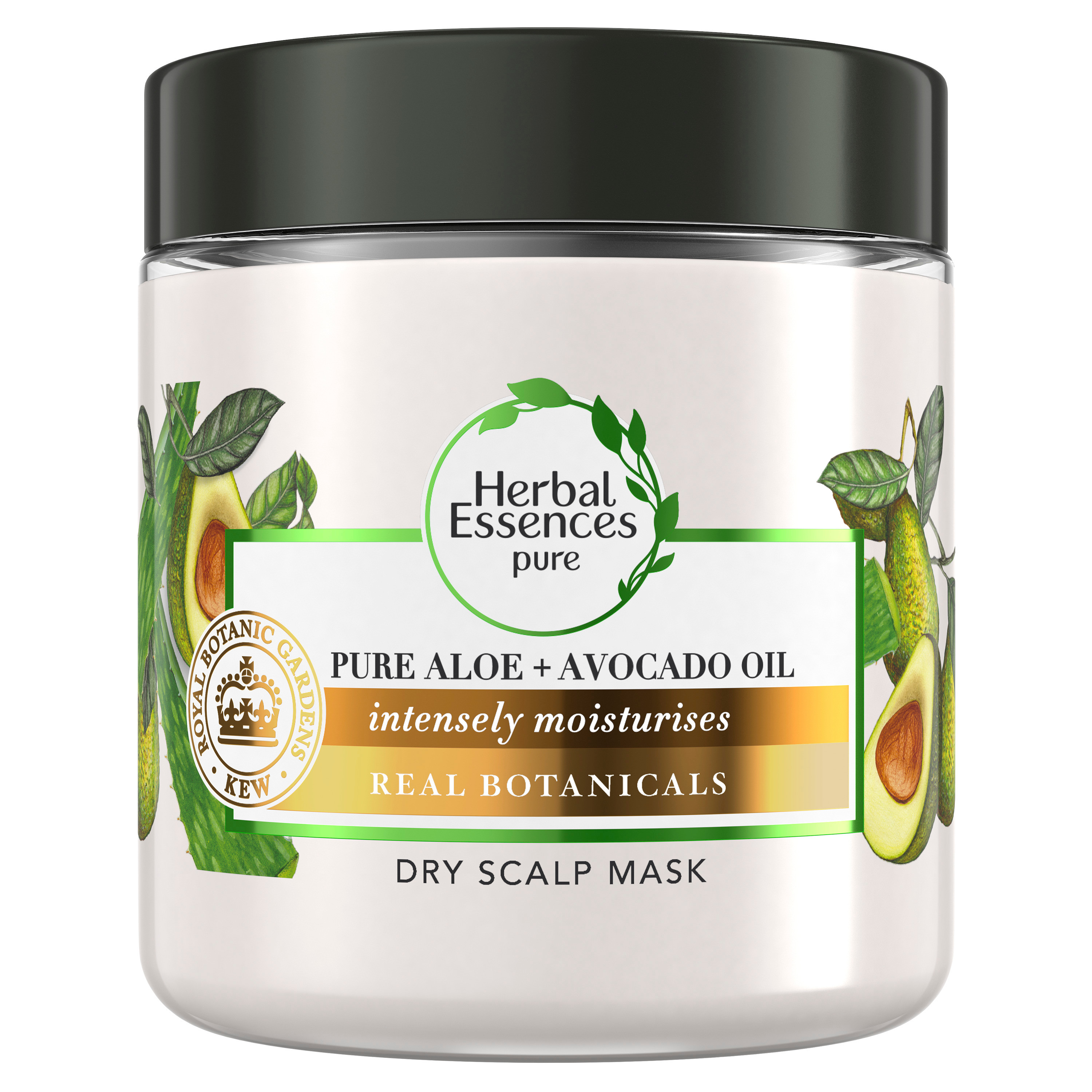 Herbal Essences Hair&Scalp Mask With Aloe+Avokado-olja 250 ml