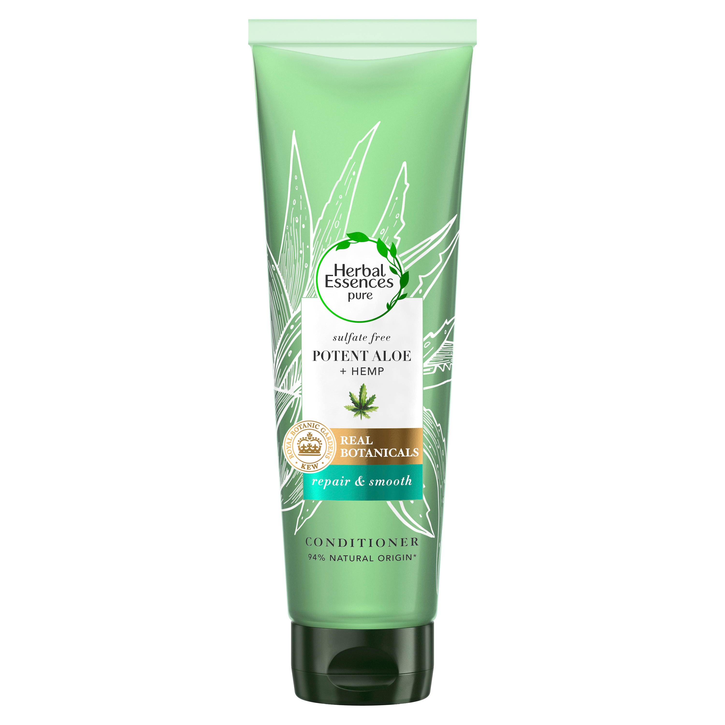 Herbal Essences Pure Sulfatfritt Balsam Med Potent Aloe + Hampa 275 ml