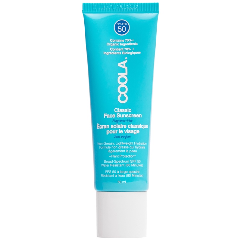 COOLA Classic Face Sunscreen Lotion Fragrance-Free SPF50 50 ml