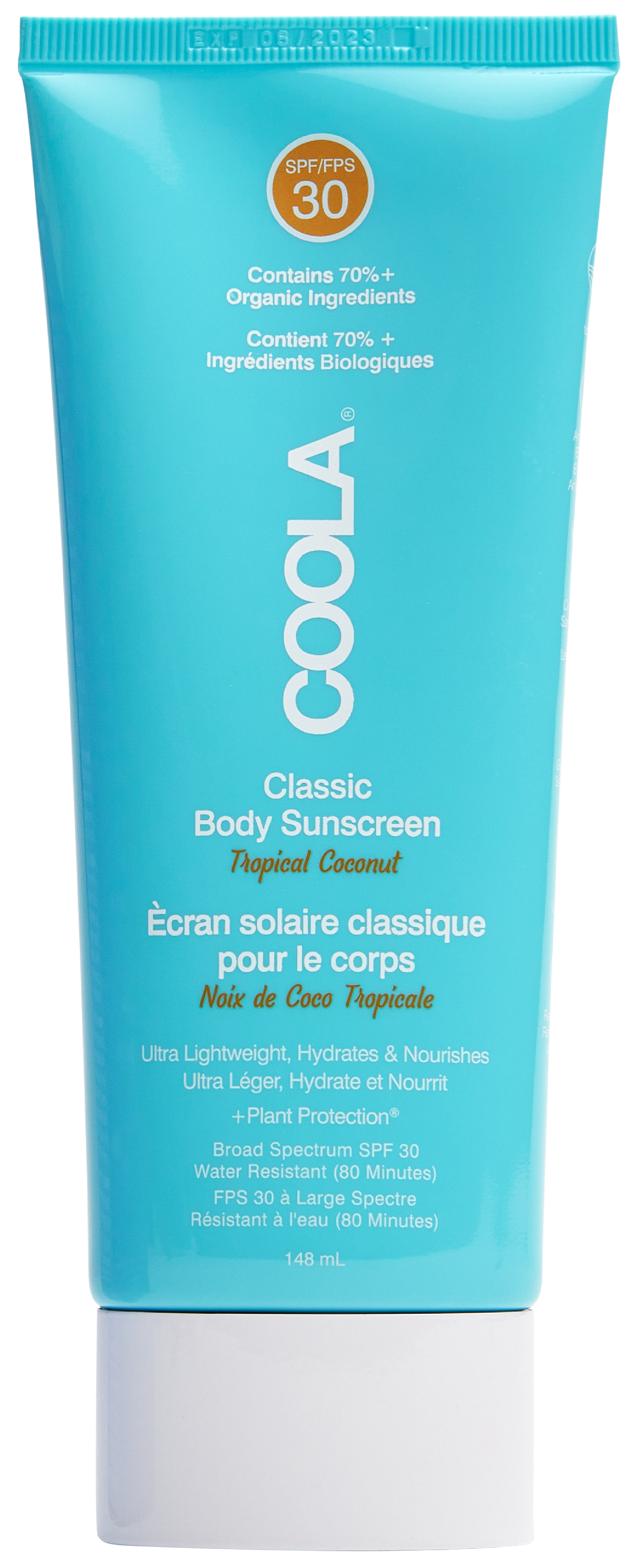 COOLA Classic Body Lotion Tropical Coconut SPF30 148 ml