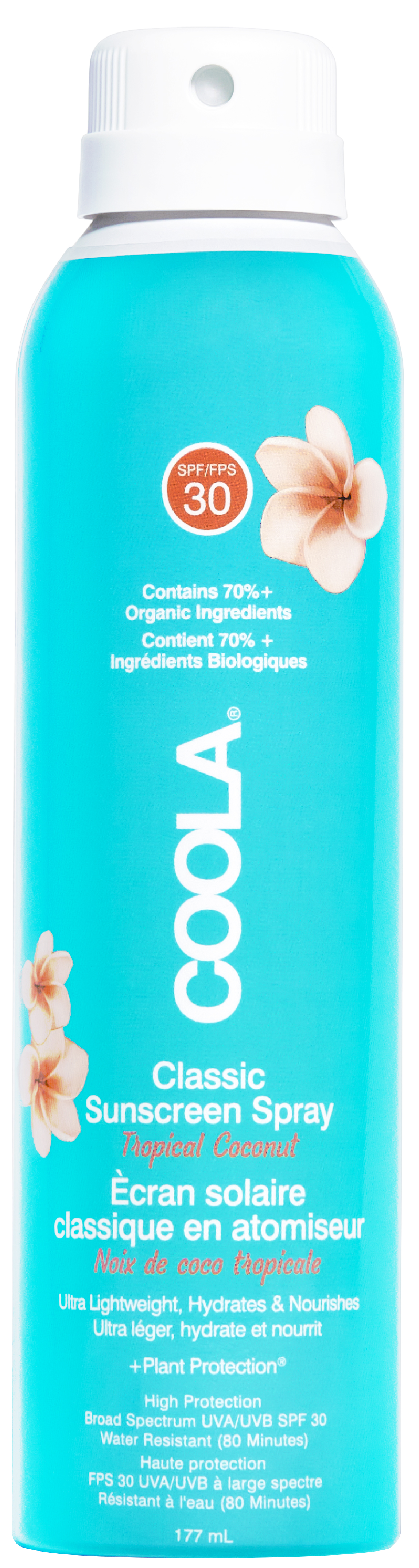 COOLA Classic Body Spray Tropical Coconut SPF30 177 ml