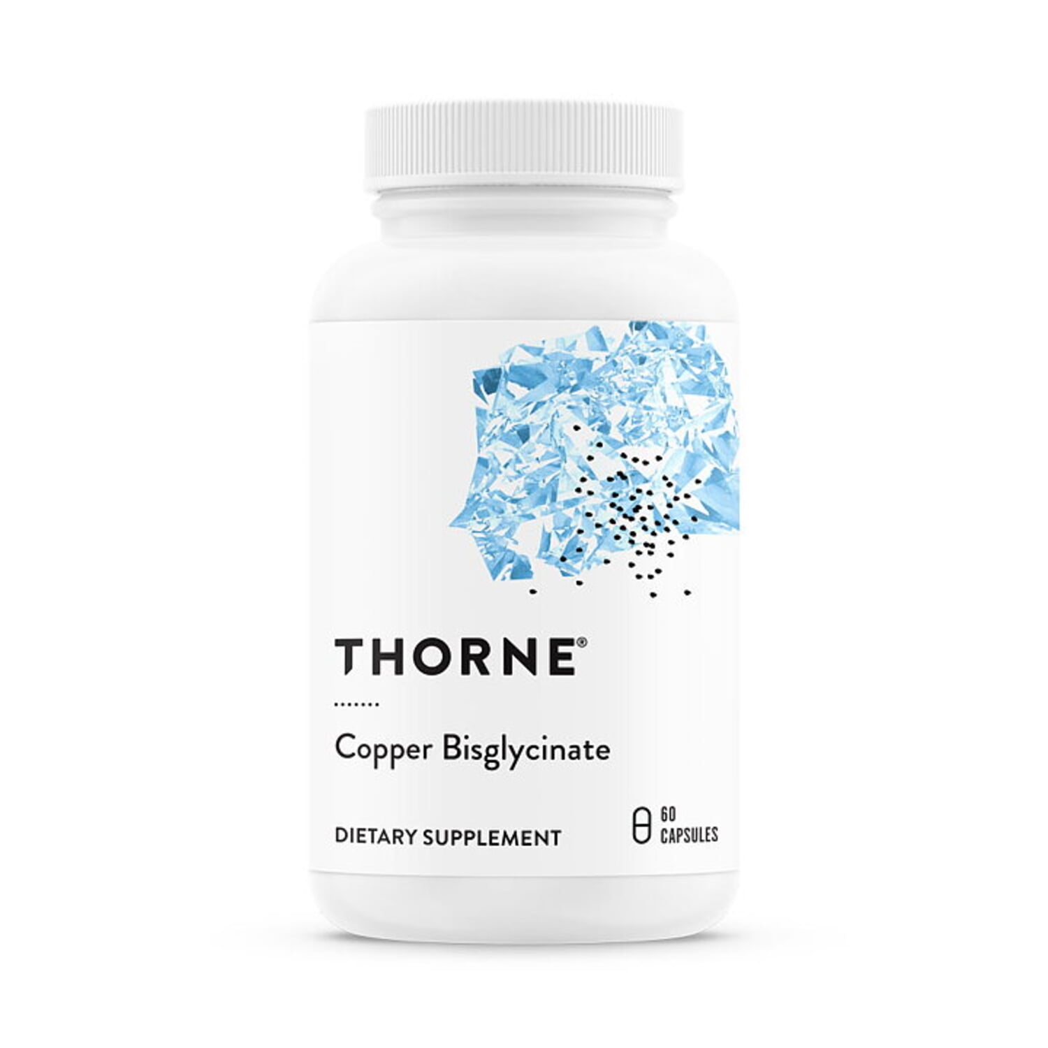Alternativ bild 1 för Thorne Copper Bisglycinate 60 kapslar