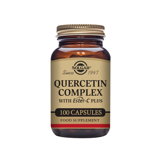 Solgar Quercetin Complex med Ester-C Plus 100 kapslar