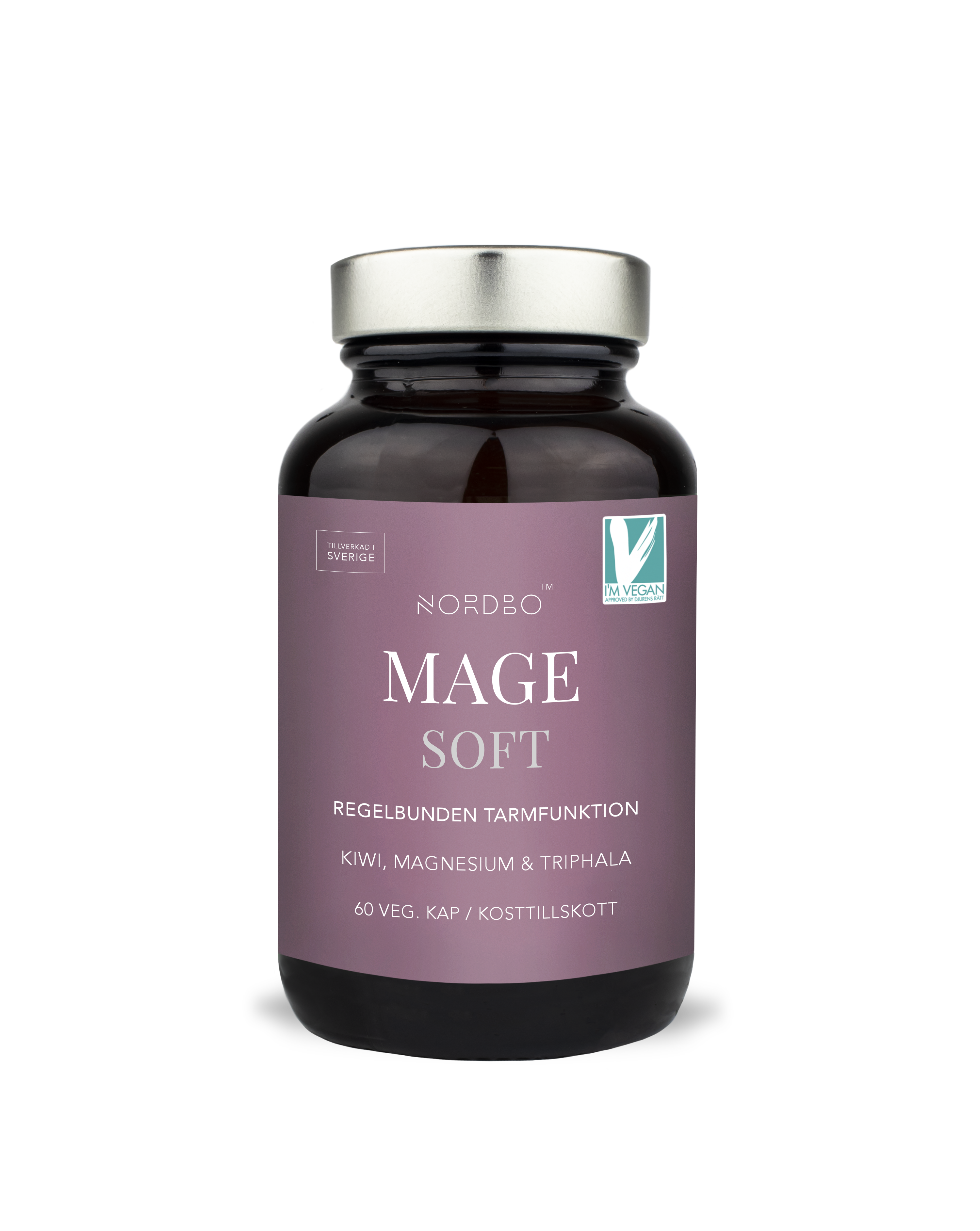 Nordbo Mage Soft 60 kapslar