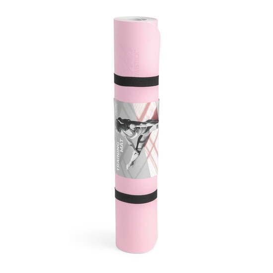 Gymstick Vivid Yoga Mat Pink/Grey 0,4x170x60 cm