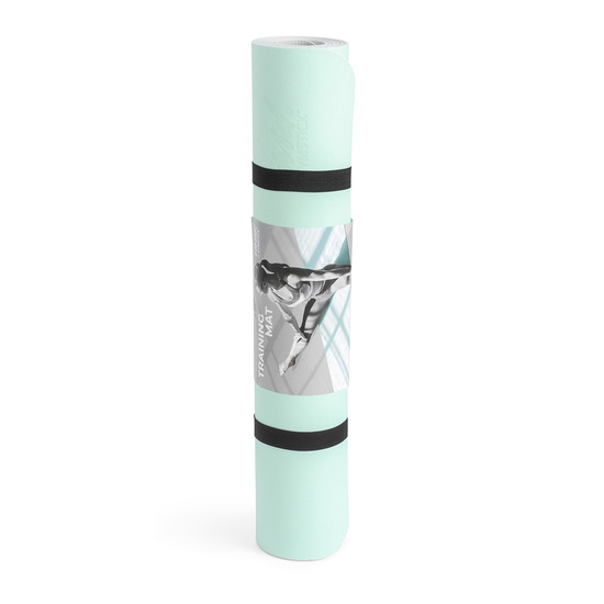 Gymstick Vivid Yoga Mat Turquoise/Grey 0,4x170x60 cm
