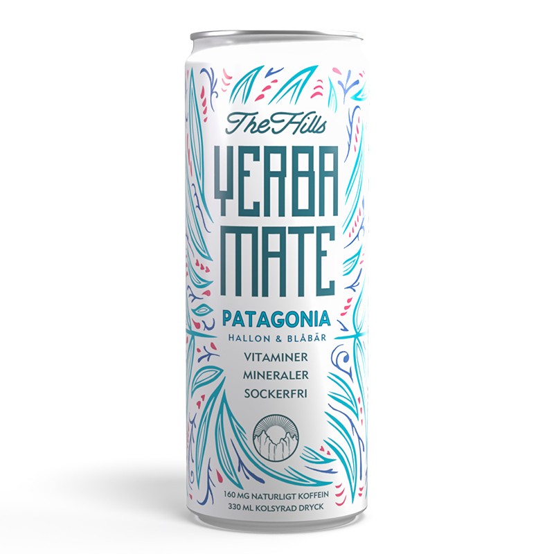 The Hills Yerba Mate Funktionsdryck - Patagonia 330 ml