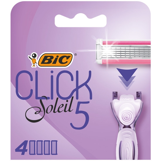 BIC SOLEIL Click 5 Soleil Rakblad 4-pack